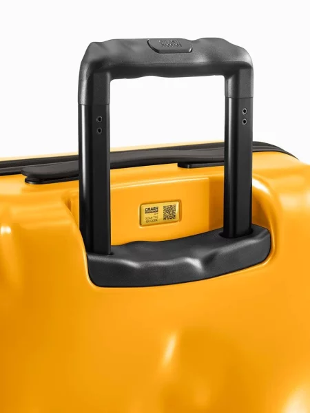 Crash Baggage kemény fedelű bőrönd ICON Small size cm sárga