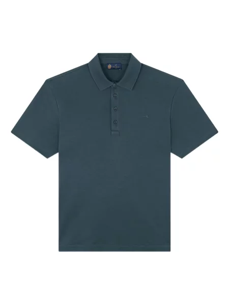 Polo Paul & Shark cu broderie albastru
