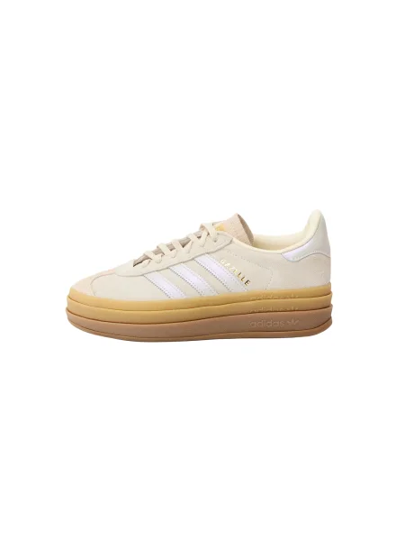 ADIDAS ORIGINALS Sportbačiai be auliuko GAZELLE BOLD rusvai pilka balta