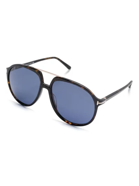 Okulary przeciwsłoneczne Tom Ford Eyewear brązowe