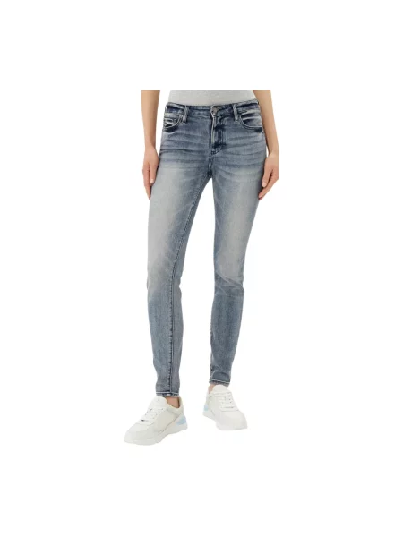 Jeansy Emporio Armani niebieskie