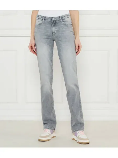 GUESS Blugi SEXY | Straight fit | mid rise gri