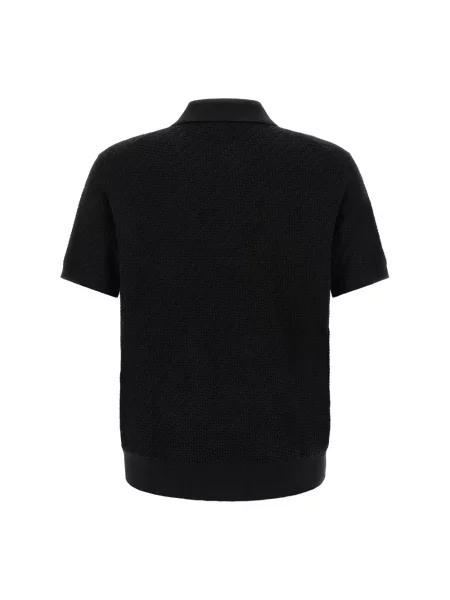 Koszulka polo Brioni czarna