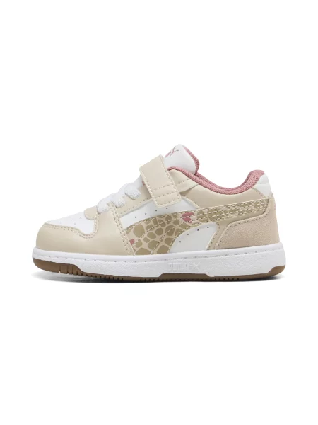 PUMA Sneakersy dla małych dzieci Rebound Slam Winter Safari Buty 19 beżowy