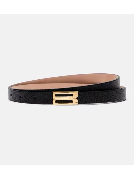 Curea Victoria Beckham din piele negru