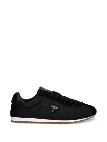 Sneakerși Guess cu autograf negru