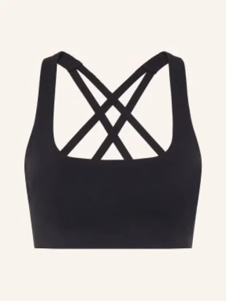 Mrs & Hugs Biustonosz Sportowy schwarz czarny