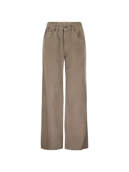 Pantaloni Brunello Cucinelli maro
