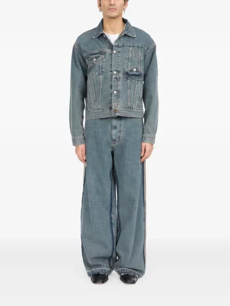 Geacă de blugi Mm6 Maison Margiela albastru