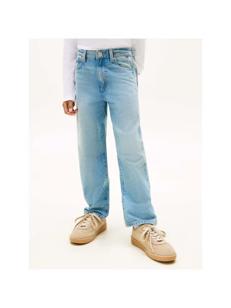 Tommy Hilfiger Džíny S Volným Střihem denim light modré