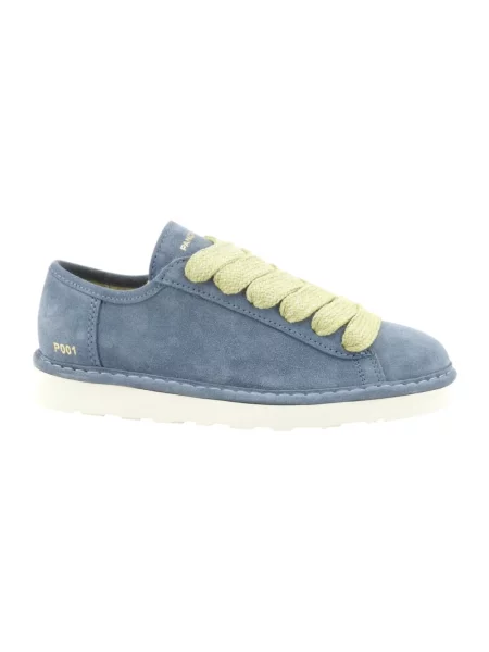 Sneakersy Panchic skórzane niebieskie
