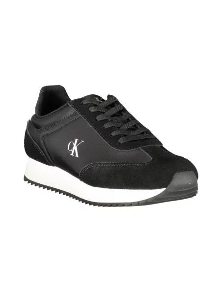 Buty Calvin Klein Caleup Mg Mix Black/Bright white czarne