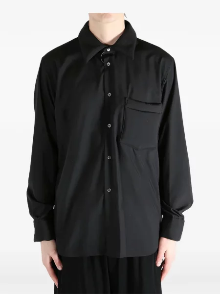 Lung cămașă Comme Des Garcons Homme Plus negru