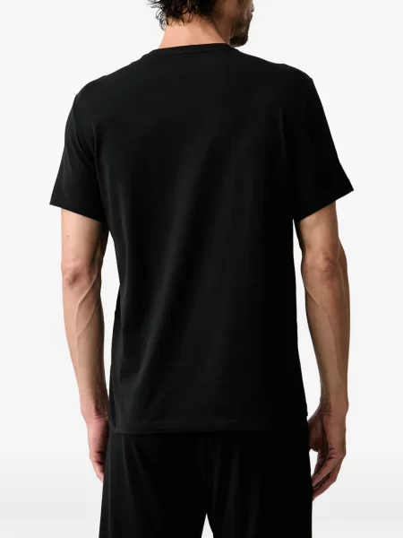Tricou Emporio Armani cu imagine negru