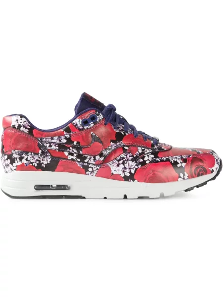 Sneakerși Nike Air Max 1 cu imagine alb