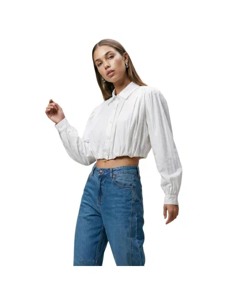 Denim ruha I Am fehér