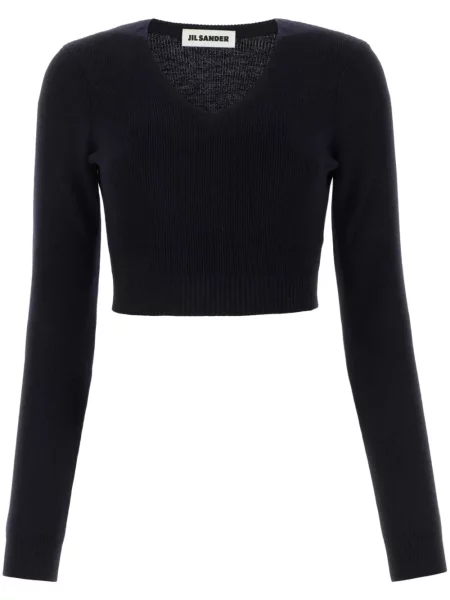 Pulover Jil Sander de lână albastru