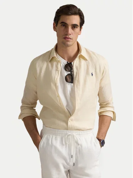 Srajca Polo Ralph Lauren bež