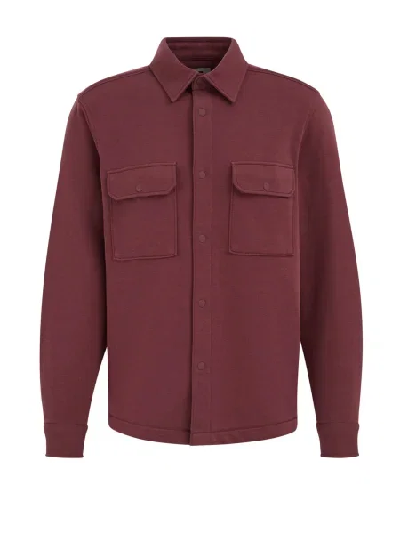 WE Fashion Košile tmavě červená