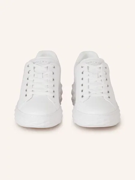 Jimmy Choo Sneakersy Diamond Light weiss białe