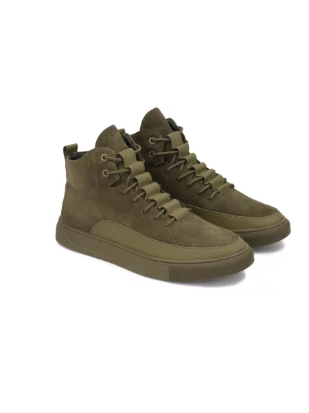 Sneakersy Kazar zamszowe zielone