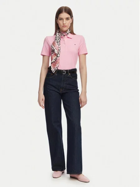 Polokošile Tommy Hilfiger růžové