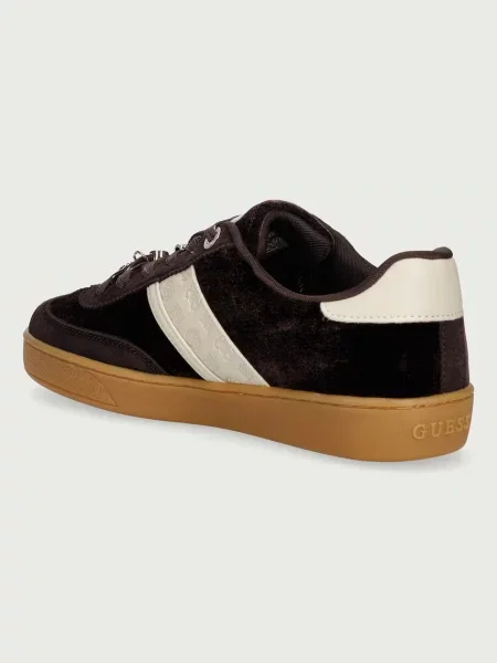 Sneakersy Guess brązowe