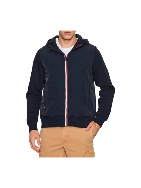 Geacă Tommy Hilfiger albastru