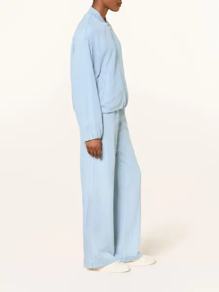 Lilienfels Spodnie Typu Marlene W Stylu Jeansowym blau