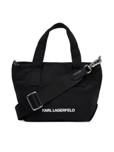 KARL LAGERFELD Ročna torba črna