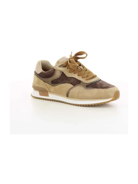 Sneakersy Gabor skórzane brązowe