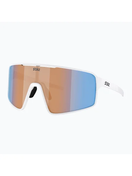 Bliz Nano Optics Nordic Light matt fehér/korall/ narancssárga kék multi napszemüveg. Méret: OS fehér