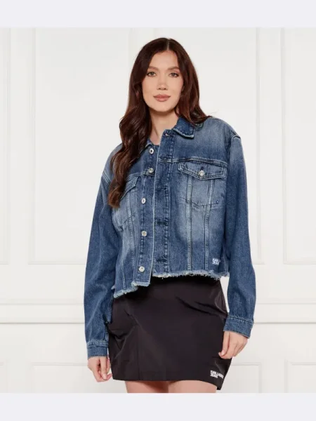KARL LAGERFELD JEANS Átmeneti dzseki farmer kék