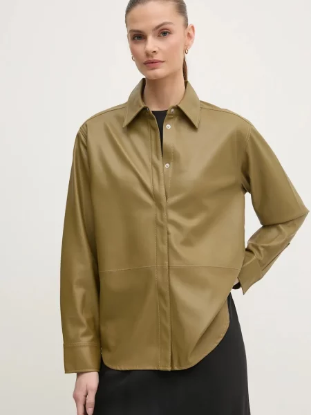 Kurtka jeansowa Calvin Klein Jeans zielona