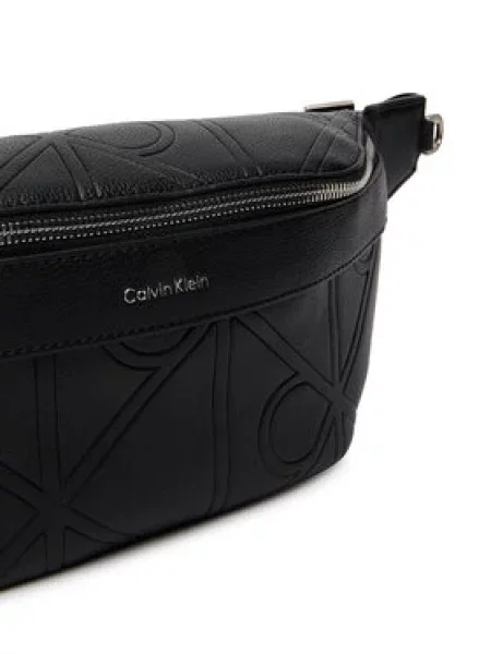 Calvin Klein Torbica za okrog pasu črna
