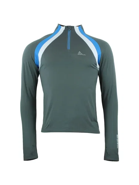 Tricou mânecă lungă Peak Mountain gri