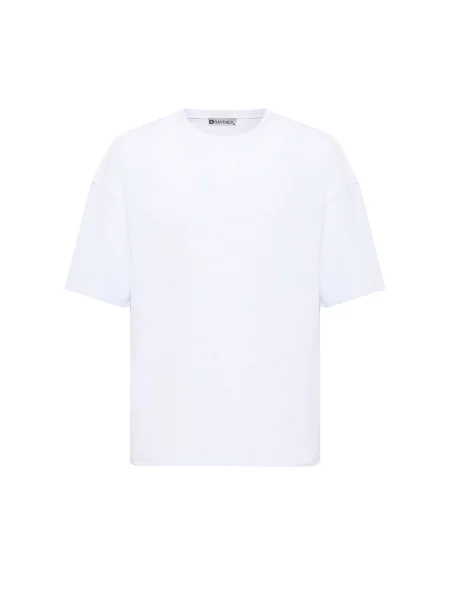 Dandalo Tricou Daan albastru deschis alb