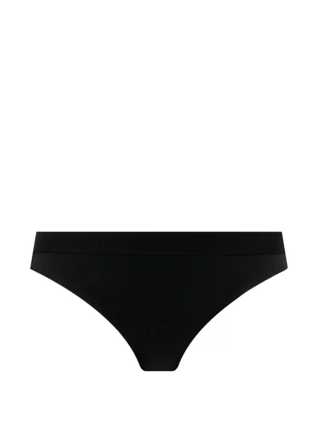 Chiloți briefs Armani Exchange cu autograf negru