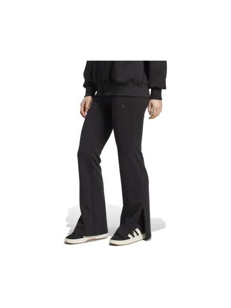 Pantaloni Adidas evazate fără armătură negru