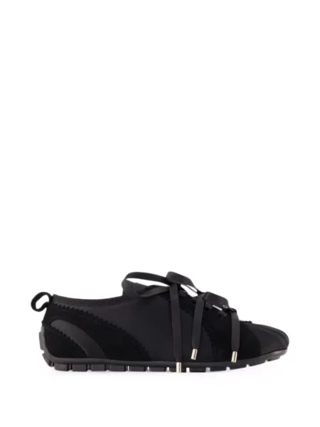 Sneakerși Simone Rocha din satin negru