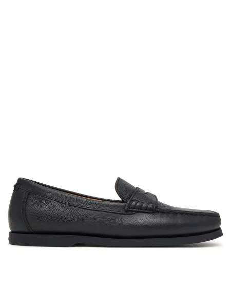 Polo Ralph Lauren Μοκασίνια Merton Penny μαύρο