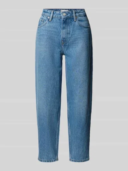 Jeansy o kroju tapered z mieszanki bawełny i lyocellu Tommy Hilfiger niebieski