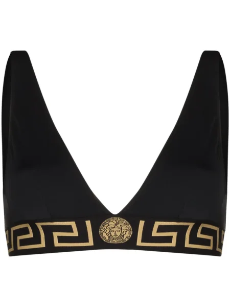 Bikini Versace cu imagine negru