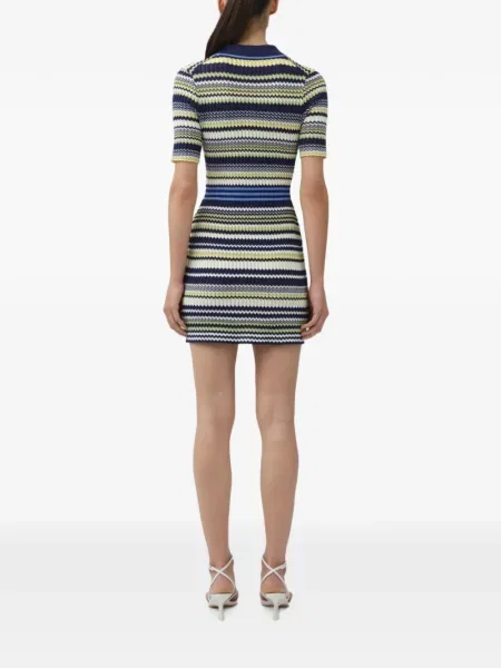 Rochie mini Simkhai tricotate albastru