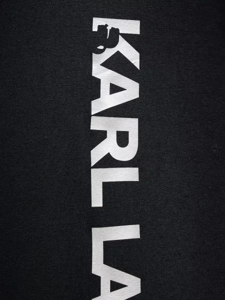 Футболка Karl Lagerfeld з принтом синій