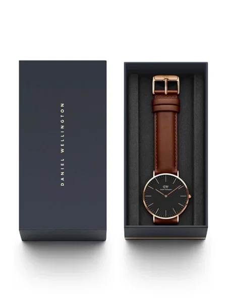 Hodinky Daniel Wellington Classic 40 St Mawes černá