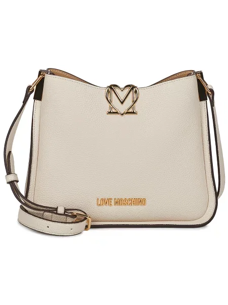 LOVE MOSCHINO Ročna torba Écru bež