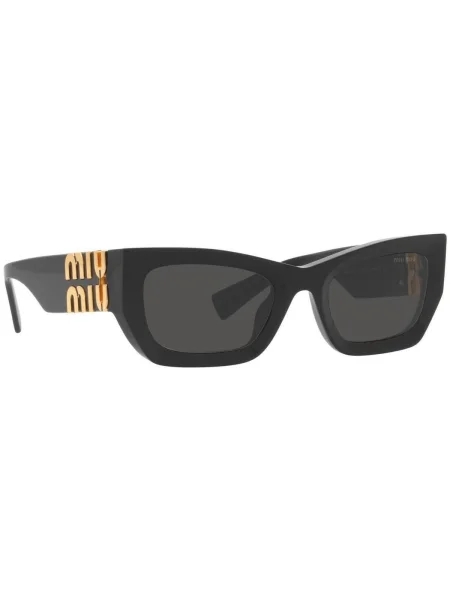 Ochelari de soare Miu Miu Eyewear cu autograf negru