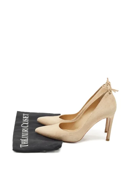 Pantofi cu toc Stuart Weitzman din piele de căprioară