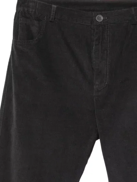 Pantaloni Private 0204 de catifea cord albastru